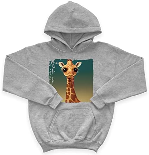 Hoody с качулка отвътре с хубав жирафа за деца - Мультяшная Детска hoody - Hoody с 3D принтом за деца