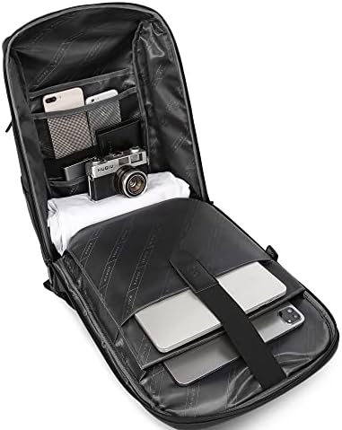 Модерен раница за лаптоп BANGE за Мъже и жени, модерен Случайни Здрав 15,6-инчов чанта от Полиестер с USB порт, Противоугонный, Водоустойчив, 20 л, 1,37 кг, за бизнес пътувания