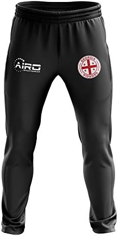 Футболни спортни панталони Airosportswear Georgia Concept (Черен)