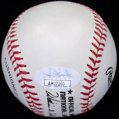 Бари Бондс е Подписал договор ONL Baseball JSA с Автограф #AH27260 - Бейзболни топки С Автографи