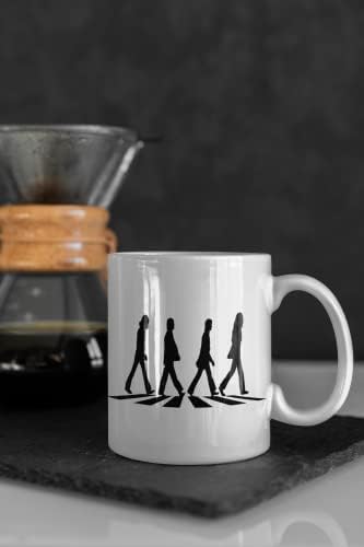 Veritas Vincit Бийтълс Кафеена Чаша Abbey Road Coffee Cup Стоки за Пешеходен Преход Сувенири Винил Албум на Култовата група Pepper CD CM005