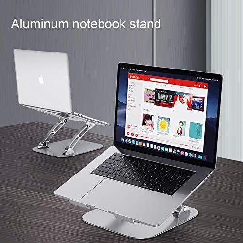 Поставяне и монтиране на BoxWave, съвместима с Fujitsu LifeBook E4511 - Поставка за лаптоп Executive VersaView, Ергономична Регулируема Метална поставка за лаптоп Fujitsu LifeBook E4511 - Сребрист металик