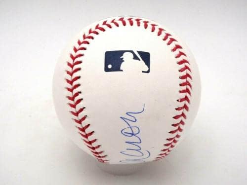 Ханк Аарон Psa / Сертифициран по днк Официален Бейзболен топката Mlb с Автограф и автограф от Бейзболни топки
