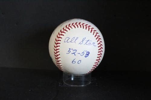 Джери Стейли Подписа (КАТО 52-53 60) Бейзболен автограф Auto PSA/DNA AM48744 - Бейзболни топки с автографи