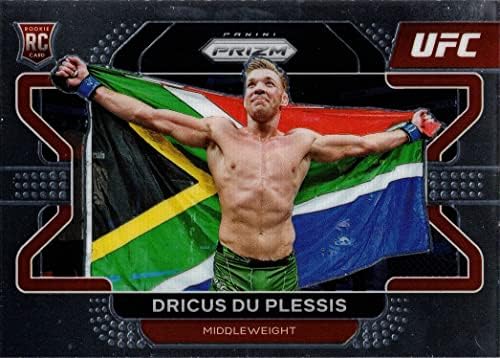 2022 Панини Prizm UFC 92 Карта начинаещ Дрикуса Du Plessis