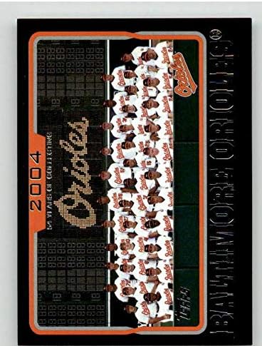 Baltimore Orioles TC Card 2005 Topps Black 641 - Бейзболни картички С Надпис Slabbed