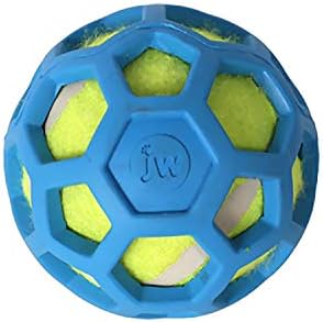 JW Пет Company 42203 на топка за Тенис Proten Хол-ee Roller Лаймово-Зелена на цвят, Мини, Различни цветове (Зелен / Червен / Син)