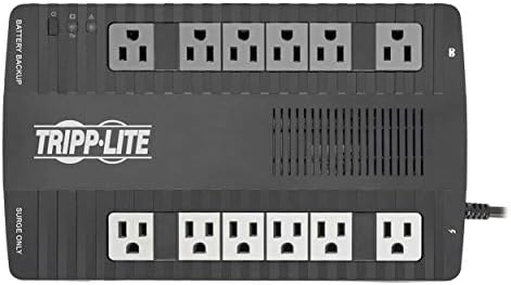 Батерия на UPS Трип Lite SMART1500LCDT капацитет 1500 VA 900 W, AVR, LCD дисплей, Линейно-интерактивна, 10 розетки, 120 и AVR750U, Резервна батерия на UPS с мощност 750 В, линейно-интерактивна AVR м
