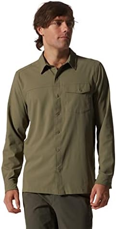 Мъжка риза с дълъг ръкав Mountain Hardwear Shade Lite | Бързосъхнеща с пълна защита от Слънцето
