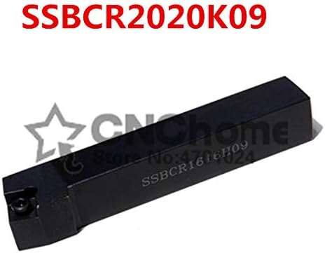 FINCOS SSBCR2020K09/SSBCL2020K09 Струг за метал Режещи Инструменти Струг с ЦПУ Стругове Инструменти Външен притежателя на струг инструмент от S-тип SSBCR/L - (Широчина вмъкване (мм): SSB