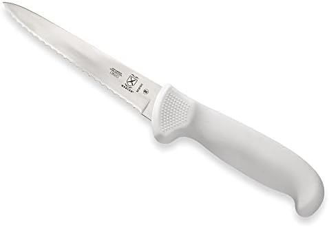 Универсален нож Mercer Culinary Ultimate White 5 С една вълнообразна Ръба