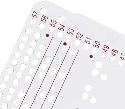 Меки и здрави перфокарта MooBreeze за плетене на иглата на машината, двустранен печат с 20 рисунки, цветни картички, са подходящи за SK280, SK218, SK325, SK326, SK327, SK328