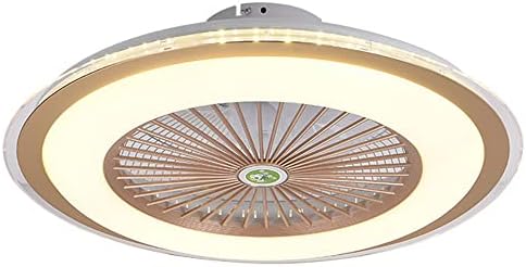 Вътрешен вентилатор на тавана SDFDSSR с подсветка, регулируема led подсветка и Низкопрофильным вентилатор на тавана с 3-Високоскоростни Вътрешни низкопрофильным вентилатор на тавана, синхронизиране на 3000K-6500K