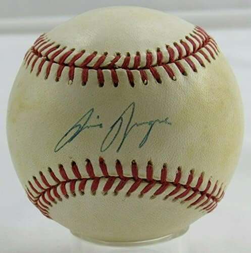 Рико Брогна Подписа Автограф Rawlings Baseball B107 - Бейзболни Топки С Автографи