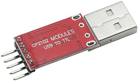 ZYAMY 3ШТ Модул A61 CP2102 USB към TTL USB 2.0 Сериен Модул UART STC Downloader с 5-Пинов кабел Dupont