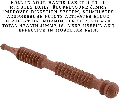 Комбиниран комплект за точков масаж на пръстите BOSKY ~ Пръстен Суджок, Категоричен топката Суджок, До-Рол, палците Суджок, Wooden Джими масата за рефлексотерапия (ръце / крака) се отстранява стреса.
