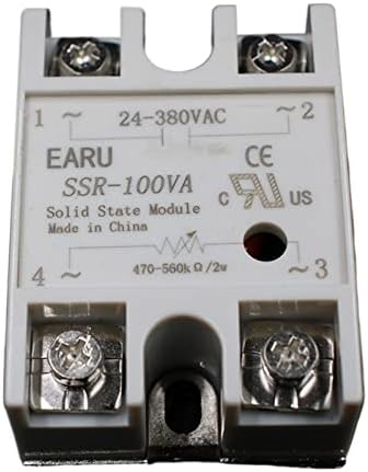 HIFASI 1 бр. solid state Relay модул SSR-100VA 100A 500 ДО Om до 24-380 ac SSR 100VA SSR-100 VA Регулатор на съпротива