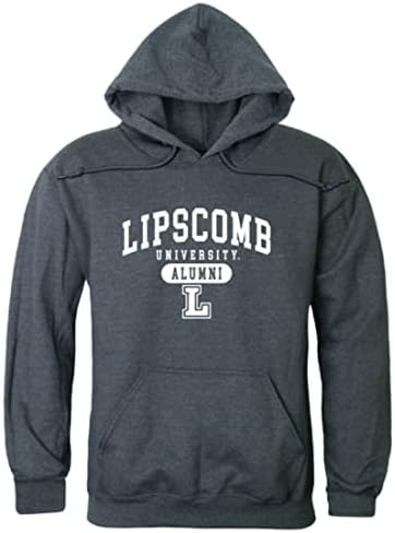 W Republic Lipscomb University Bisons Завършилите Флисовые Блузи с качулка Хедър Charcoal