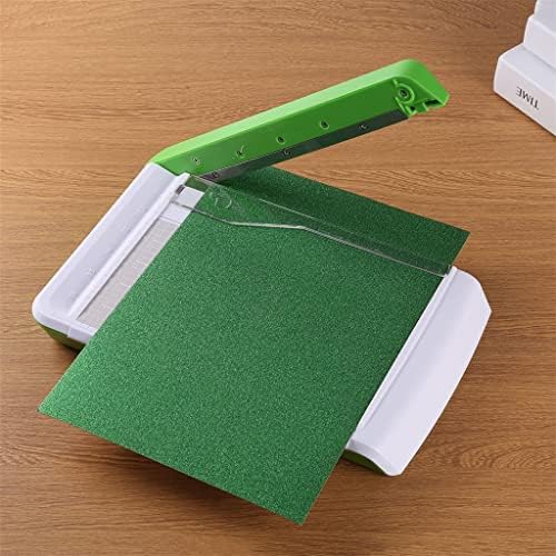 Здраво Машина за рязане на хартия, Тример за Бродерия, Машина за рязане на хартия за Scrapbooking, Точност нож за снимка Направи си сам (Цвят: зелен, размер: 26 * 32 см)