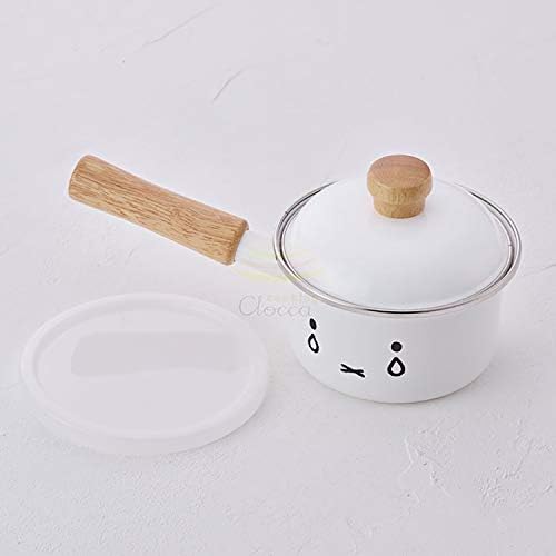 Fuji Enamel Miffy Face, Индукционная форма, Тиган за сос, За една ръка Бял, 4.7 инча (12 см)