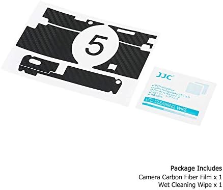 Защитен стикер за корпуса на фотоапарата Kiorafoto със защита от надраскване за Sony RX100 VA V III (подходящ само за RX100M5A, RX100M5, RX100M3), защитно фолио, изработени от въглеродни влакна, Противоскользящий държач