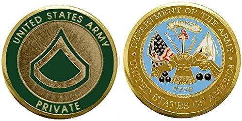 Монета на Военния повикване, Монета на Ветеран от армията, Колекционерски монети, Член на Първия клас)
