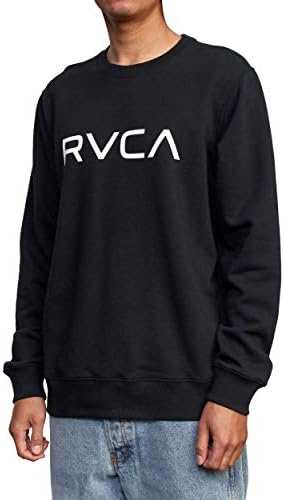 Мъжки hoody-пуловер RVCA с графичен дизайн отвътре за екипажа