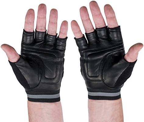 Спортни ръкавици Kreme Get Fit от кожа за повдигане на тежести и фитнес с пълна защита и изземване без пръсти