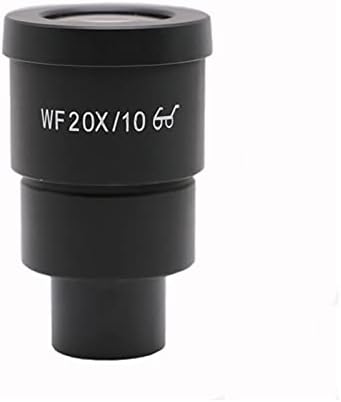 Аксесоари за микроскоп WF20X/10мм Диаметър на фокусиращ микроскоп 30 мм Окуляры за стереомикроскопов Лабораторни Консумативи (Цвят: 1 двойка от окуляров)