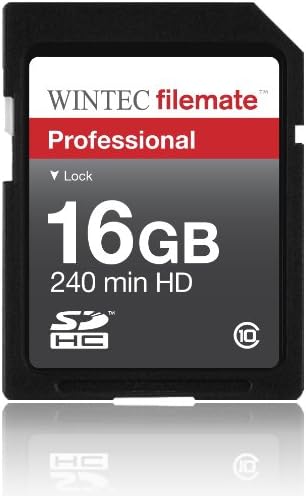 Високоскоростна карта памет от 16 GB, клас 10 SDHC карта За ВИДЕОКАМЕРА PANASONIC HDC-TM15K HDC-TM20. Идеален за висока скорост на заснемане и видео във формат HD. Идва с горещи предложения на 4 по-малко, всичко в една