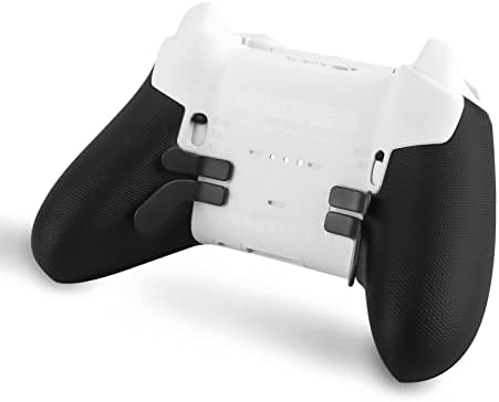 TOMSIN Серия контролери за Xbox Elite 2 Остриета, 4 бр. Метални остриета от неръждаема стомана контролера на Xbox One Елит 2, аксесоари за контролера на Xbox Elite 2 Core Модел 1797 (2 средни и 2 мини) (черен)