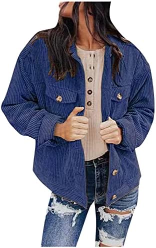 Дамско яке с припокриване, Връхни Дрехи копчета Палто с навити ръкави, Свободни Топове, дебела Ветрозащитная на горно облекло, топли блузи, блузи-ризи