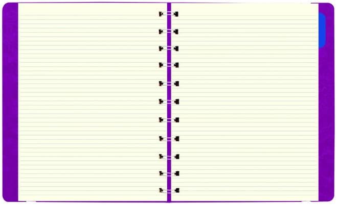 Месечен дневник Filofax, на 17 месеца, август 2023 - декември 2024, В двухслойном корици, на два езика, 10,875 x 8,5, цвят фуксия (C1811003-24)