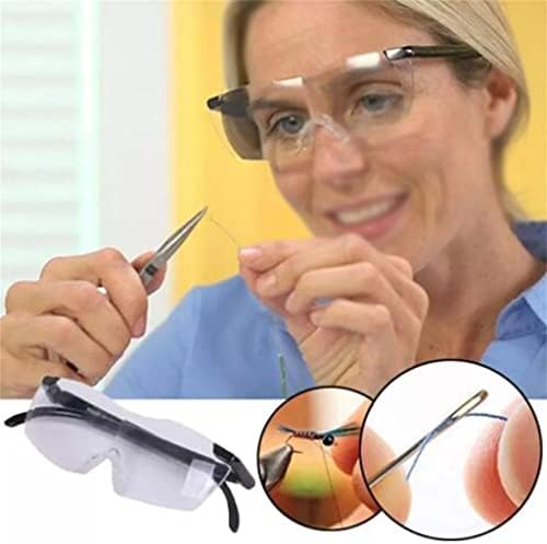 Дебели Увеличителни Очила за четене при Пресбиопия Складное Джобно Увеличително Стъкло За Обслужване на Четене е Подходящ за възрастни хора