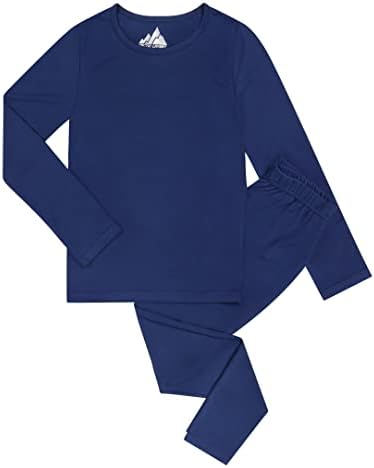 Комплект Термобелья Arctic Layerz за момчета, за деца и бебета, долни гащи с базов слой, Блузи с дълги ръкави риза и Гамаши от 6 теми, комплект