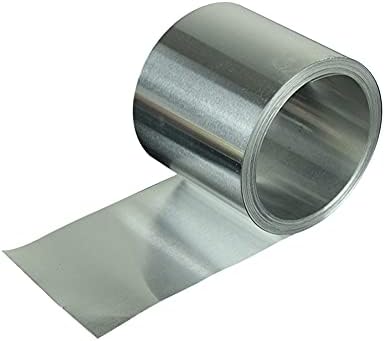 Ролка фолио метални листа алуминиева плоча GOONSD за асансьора, транспорт, Електроника, Авиационна с Дължина 2m, серебр, 0.3mmx100mmm