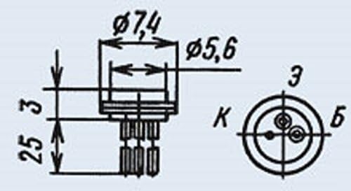 Инструменти U. S. R. & R Транзисторные силиций KT301E analoge BC101 СССР 4 бр.