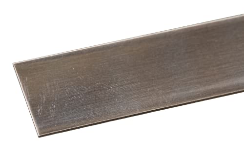 Лента от неръждаема стомана K&S Precision Metals 87173: Дебелина 0,030 инча, ширина 3/4 инча, дължина 12 инча, 1 бр., Произведено в САЩ