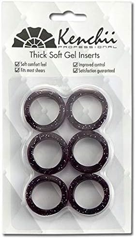 Kenchii Extra Soft висококачествени вложки за срезаемого пръстени за пръстите на дебелина Изберете цвят (черен)