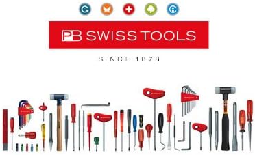 PB Swiss Tools Червена Универсална писалка за напильника (90 мм) за напильников 4-5 инча