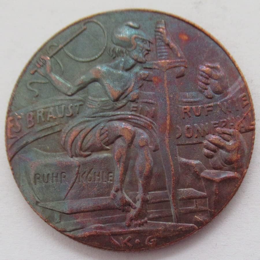 Немска Медна Възпоменателна монета Чуждестранна копия от 1923 година на Издаване