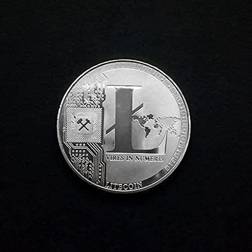 Litecoin Райт Виртуална Метална Възпоменателна Монета Litecoin Монета, Медал Реплика Колекция От Ръчно Изработени Сувенири, Украса За Дома, Подарък