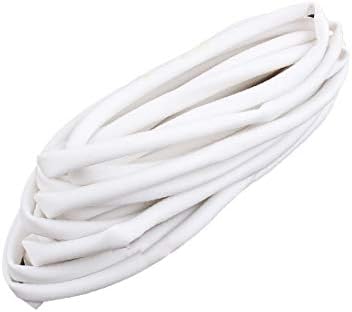 X-DREE PVC Тръба ръкав 4 мм Вътрешен диаметър дължина 5 М, Бяло за машини за маркиране на кабели (Manguera de tubo de PVC de 4 мм de diámetro interno 5 м de longitud para marquina de marcado de cables