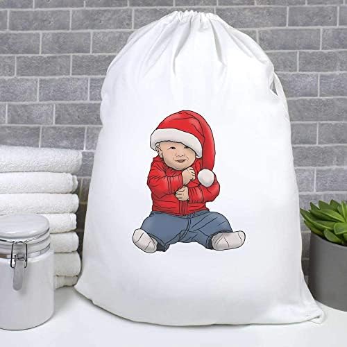 Чанта за дрехи /измиване/за Съхранение на Azeeda 'Christmas Baby' (LB00022375)