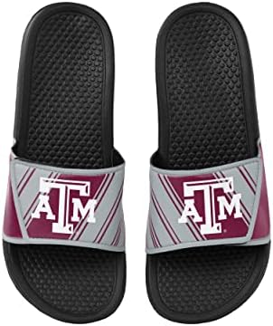 Мъжки сандали-чехли FOCO с логото на отбора NCAA, колеж за душата, спортни Сандали Legacy Slide, Texas A & M велкро Много Голям размер