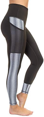AEKO Yoga Power Flex Fit Панталони за Джогинг, Спортни Гамаши, 4 Начина на разтягане в продължение за Жени