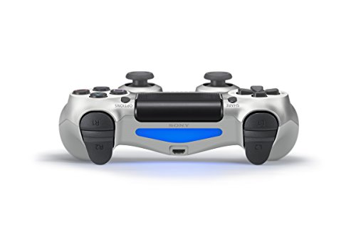 МБМ Търговия Безжичен контролер на Sony Dualshock4 - Сребърен - PlayStation 4