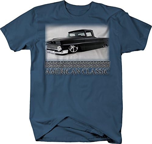 Американската Класическа Тениска Muscle Car C10 Hotrod Custom Pickup 60-66 за Мъже