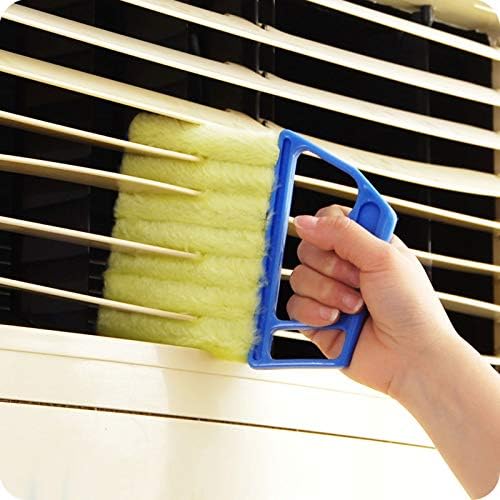 Полезна четка за миене на прозорци от Микрофибър, прахосмукачка за климатик, Моющаяся Кърпа за почистване на щори ( 5)