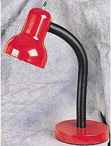 Lite Source LS-211RED Goosy 15-Инчов Настолна лампа с мощност 60 W, Червен